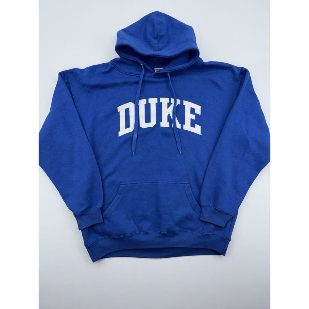 Vtg Duke Blue Devils Hoodie Sweatshirt Hoodie Mens Extra Large NCAA Basketball